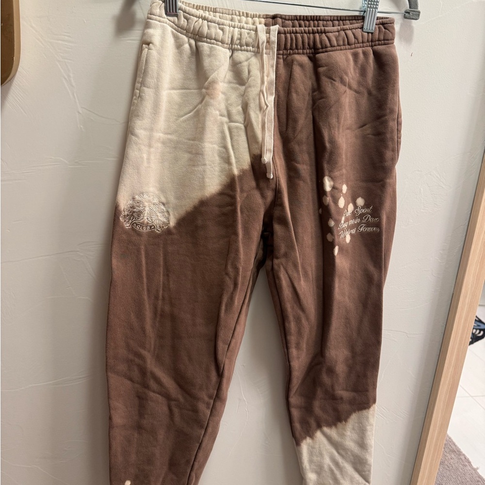 Darc Sport Brown and Cream Track Pants